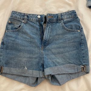 High waisted shorts